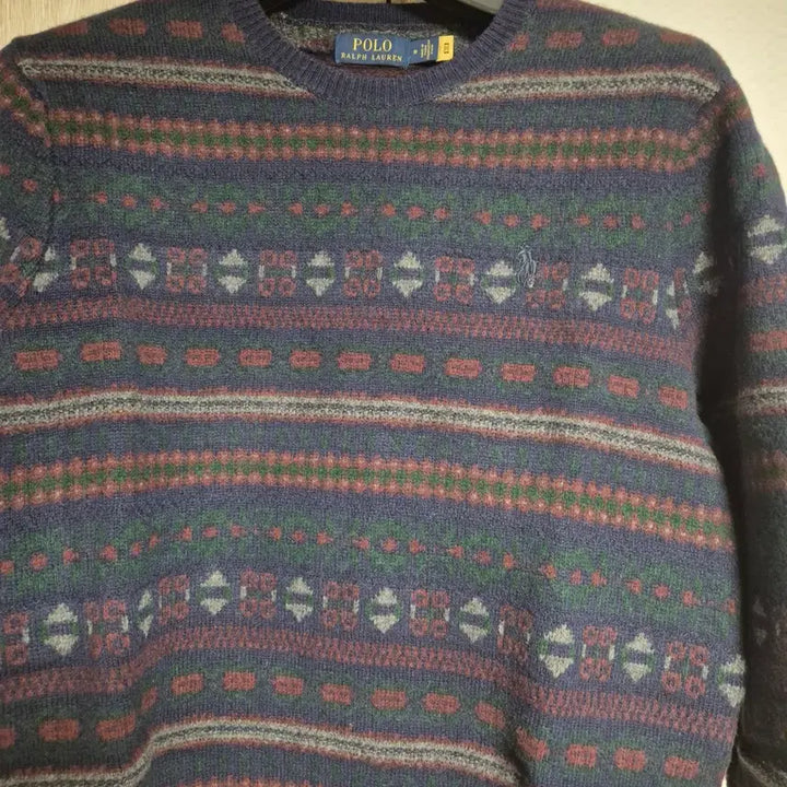 [BUNJANG] Polo Ralph Lauren Fair Isle Knit M / 폴로 랄프로렌 페어아일 니트 m