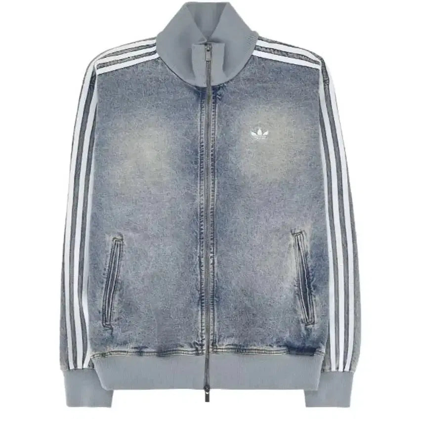 [BUNJANG] Adidas Atmos Denim Track Top / 아디다스 아트모스 데님 트랙탑