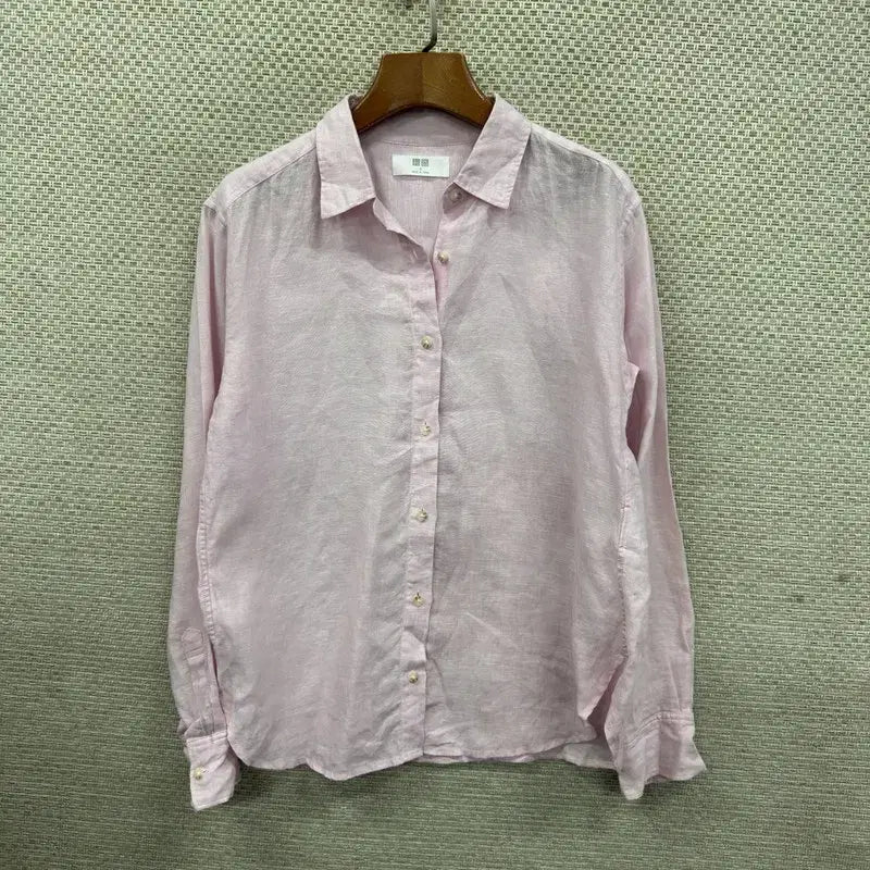 [BUNJANG] Uniqlo Linen Shirt S / 유니클로 린넨 셔츠 S D00681
