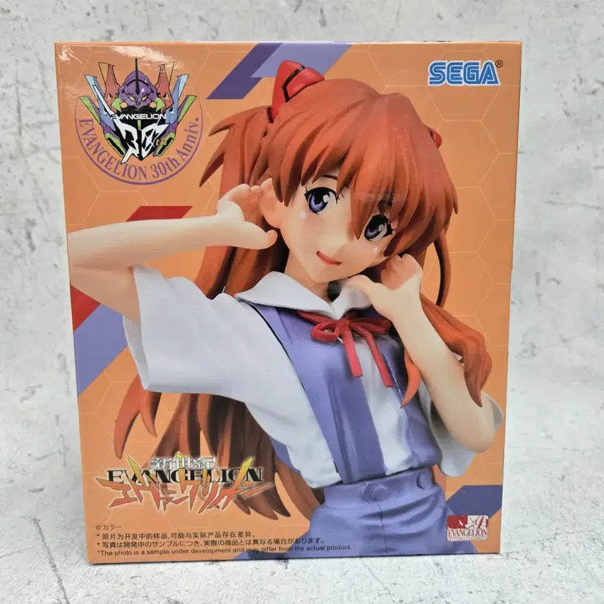 [BUNJANG] Evangelion x Stellar Asuka School Uniform Figure (Opened Box, Unsealed Figure) / 에반게리온 Xstellar 아스카 교복 에바 피규어 단순개봉품