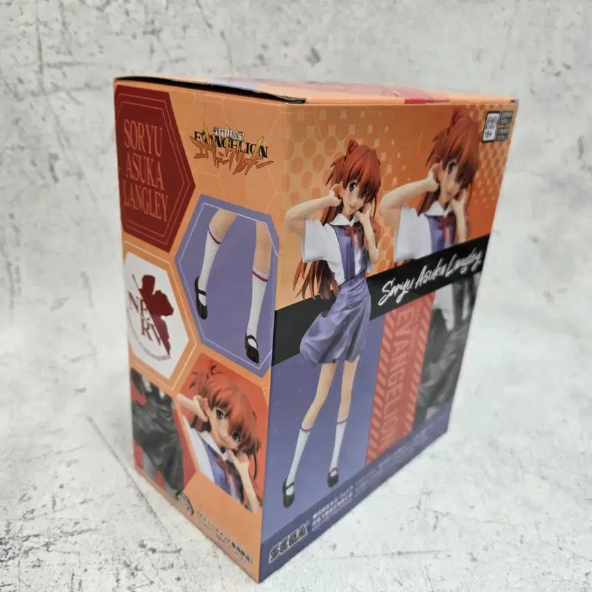 [BUNJANG] Evangelion x Stellar Asuka School Uniform Figure (Opened Box, Unsealed Figure) / 에반게리온 Xstellar 아스카 교복 에바 피규어 단순개봉품