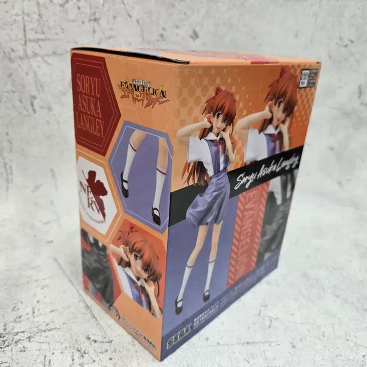 [BUNJANG] Evangelion x Stellar Asuka School Uniform Figure (Opened Box, Unsealed Figure) / 에반게리온 Xstellar 아스카 교복 에바 피규어 단순개봉품
