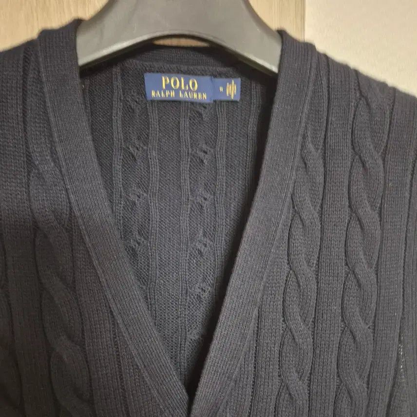 [BUNJANG] Polo Ralph Lauren Cable Knit Vest M / 폴로 랄프로렌 케이블 니트 베스트 m