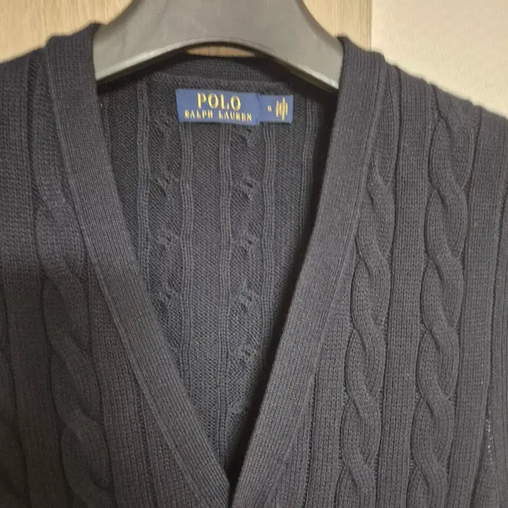 [BUNJANG] Polo Ralph Lauren Cable Knit Vest M / 폴로 랄프로렌 케이블 니트 베스트 m