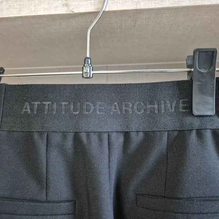 [BUNJANG] System Hanseom 2023 Slim Wide Banding Pants Black / 61-90)시스템 한섬 2023 슬림 와이드밴딩 팬츠 블랙