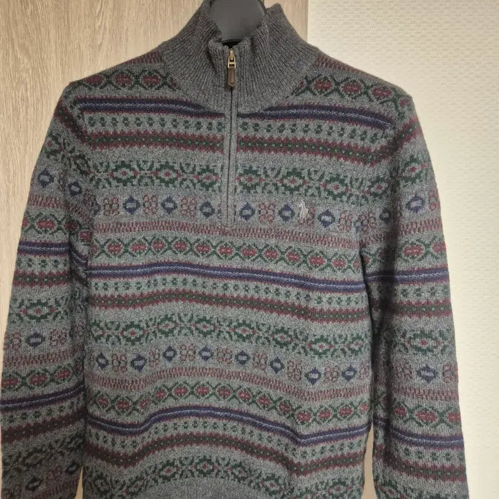 [BUNJANG] Polo Ralph Lauren Fair Isle Half-Zip Knit Sweater / 폴로 랄프로렌 페어아일 하프집업 니트 m