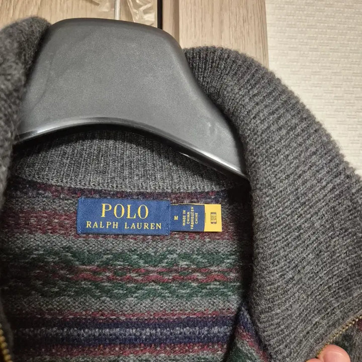 [BUNJANG] Polo Ralph Lauren Fair Isle Half-Zip Knit Sweater / 폴로 랄프로렌 페어아일 하프집업 니트 m