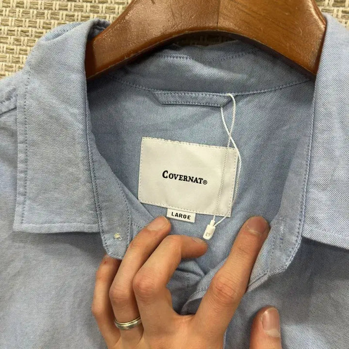 [BUNJANG] Covernat Short Sleeve Shirt L / 커버낫 반팔 셔츠 L D00683