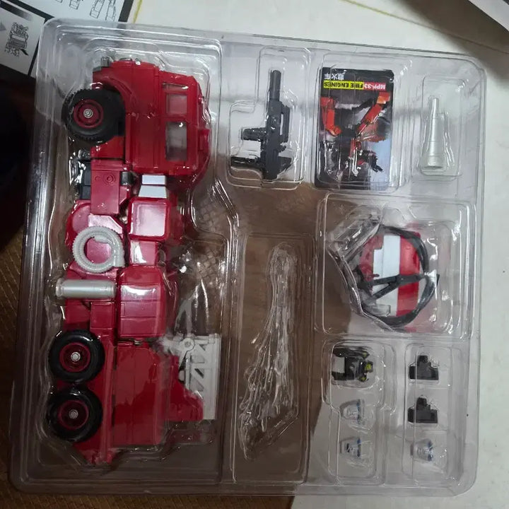 [BUNJANG] MPP-33 Fire Truck Optimus Prime Transformer Figure / 트렌스포모 MPP-33