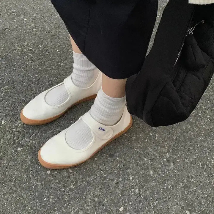 [BUNJANG] Keds Mary Jane Canvas White / [230] Keds 케즈 메리제인 캔버스 화이트