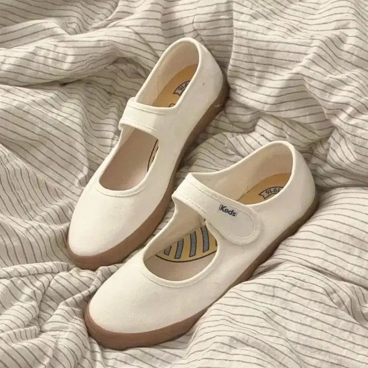 [BUNJANG] Keds Mary Jane Canvas White / [230] Keds 케즈 메리제인 캔버스 화이트