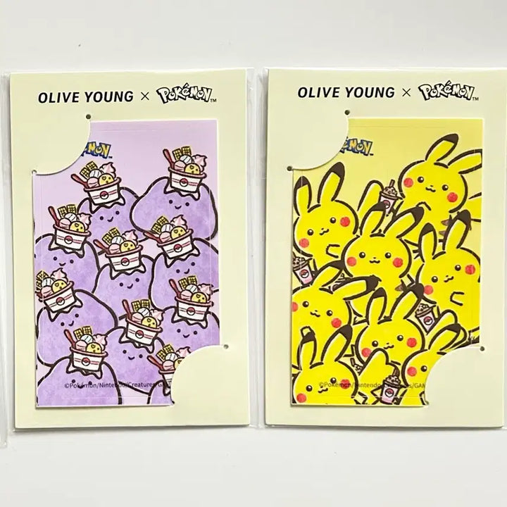 [BUNJANG] Pokemon Card Cover Sticker - New / 포켓몬 카드커버스티커 새상품