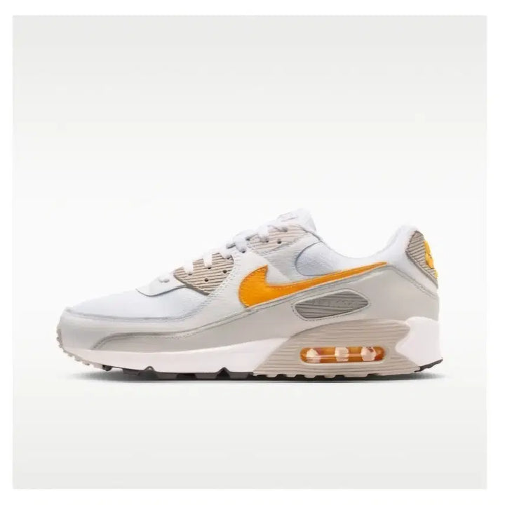 [BUNJANG] Nike Air Max 90 White/Grey/Laser Orange (New, Full Box) - Size 290 / [280,285,290] 나이키 에어맥스 90 (풀박스,새제품)