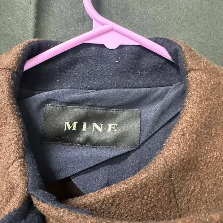 [BUNJANG] Mine Brown Half Coat / MINE 마인 브라운 하프 코트