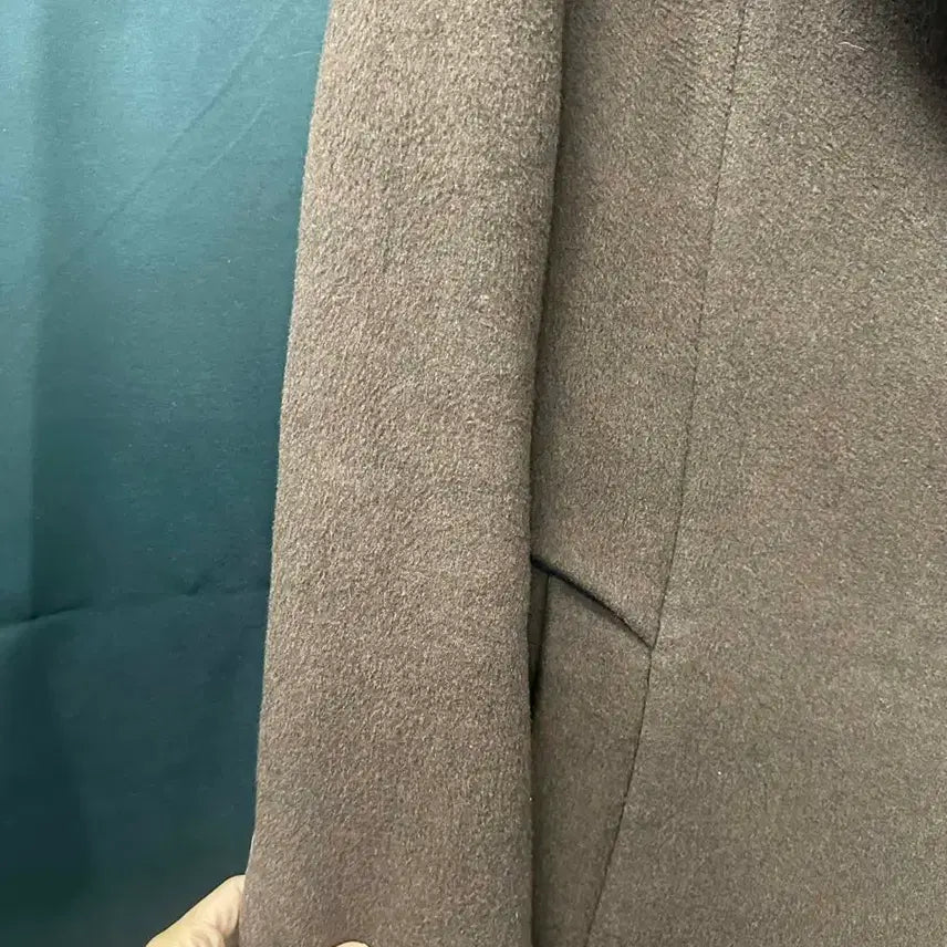 [BUNJANG] Mine Brown Half Coat / MINE 마인 브라운 하프 코트