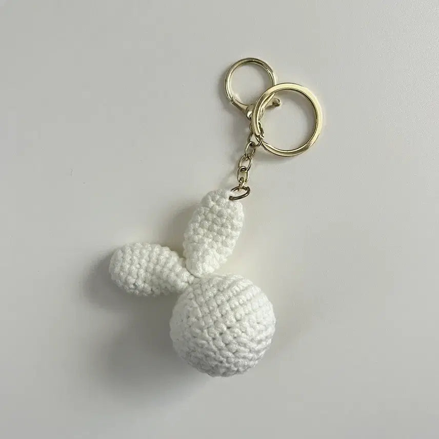 [BUNJANG] Rabbit Knit Keychain / 토끼 뜨개 키링