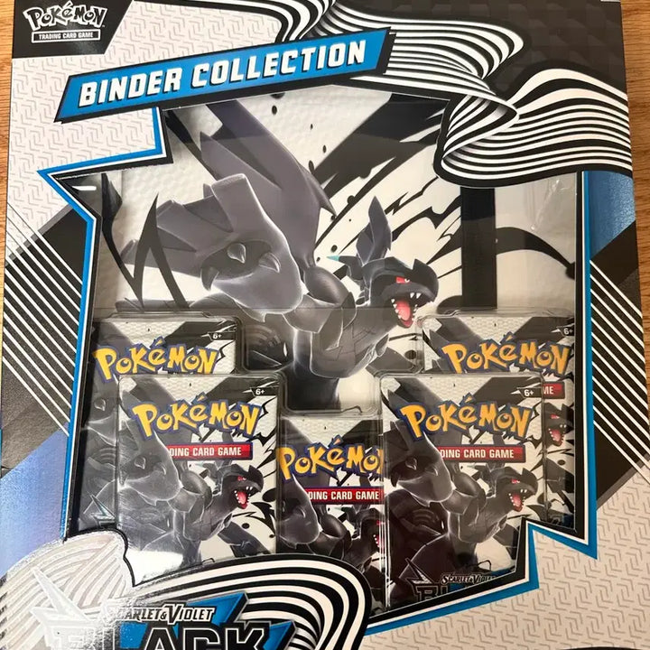 [BUNJANG] Scarlet &amp; Violet Black Bolt Booster Pack Binder Set - North American Edition / 북미판 블랙볼트 부스터팩 바인더 세트