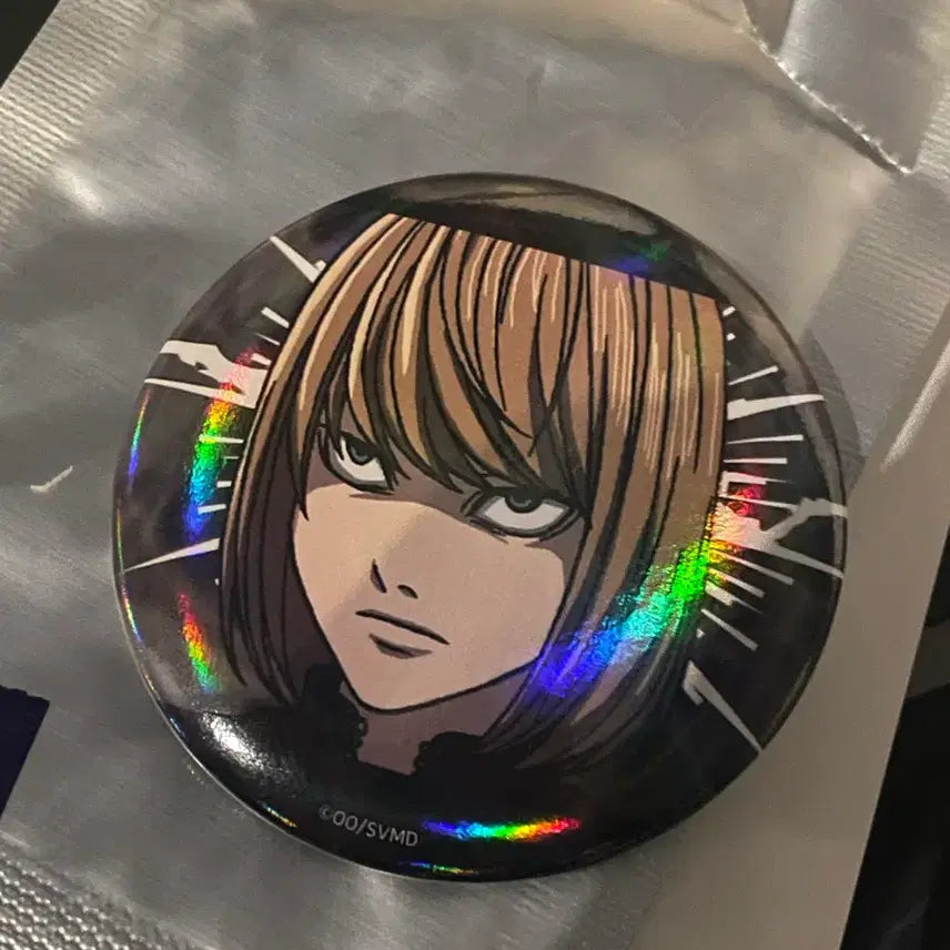 [BUNJANG] Death Note Tunique Cafe Nia Badge / 데스노트 콜라보 카페 투니크 뱃지 니아