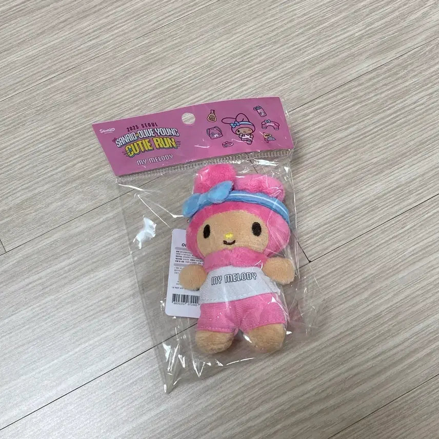 [BUNJANG] Sanrio My Melody Cutie Run Keyring (2025) / 2025 산리오 큐티런 미개봉 마이멜로디 키링