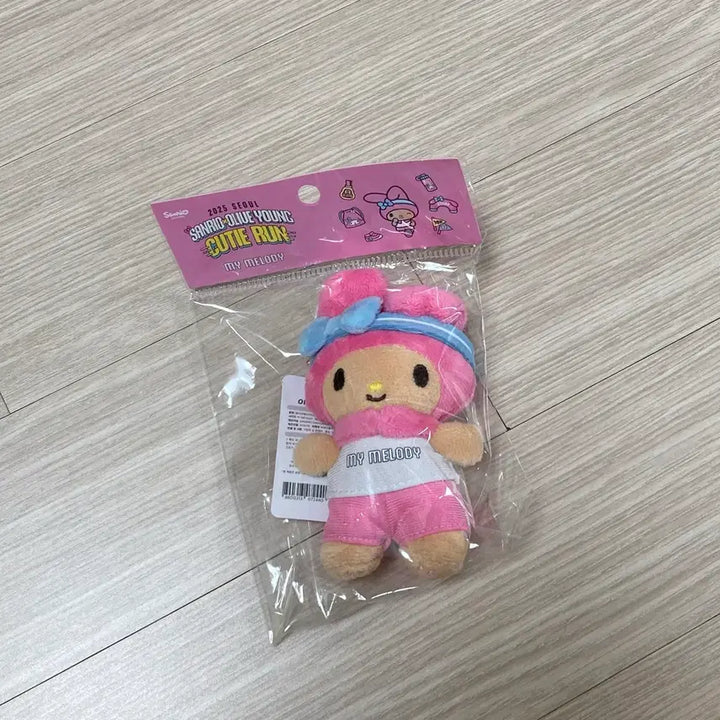 [BUNJANG] Sanrio My Melody Cutie Run Keyring (2025) / 2025 산리오 큐티런 미개봉 마이멜로디 키링