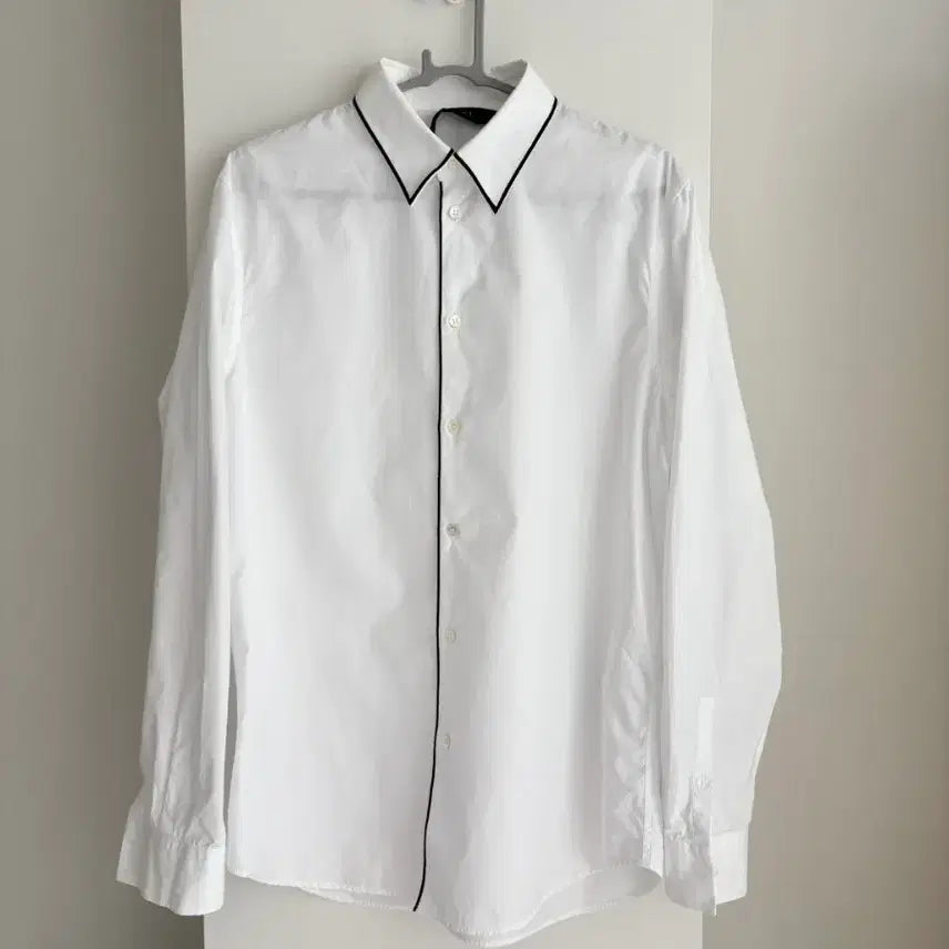[BUNJANG] N21 Color-Block Shirt / N21 넘버21 배색 셔츠