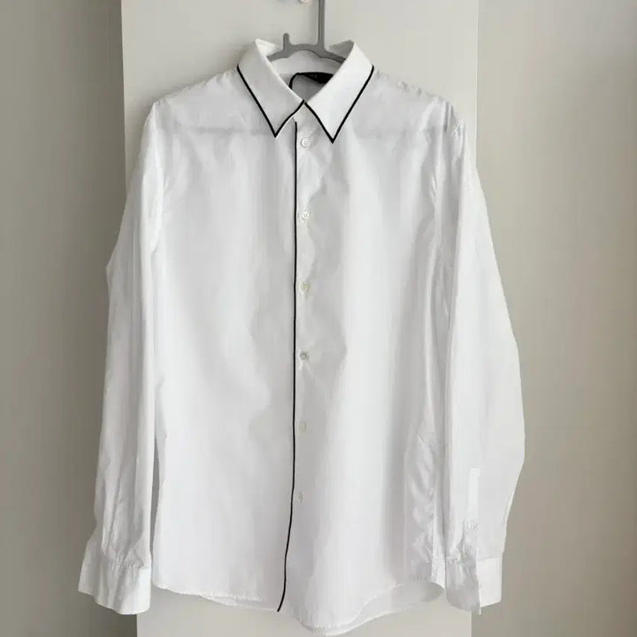 [BUNJANG] N21 Color-Block Shirt / N21 넘버21 배색 셔츠