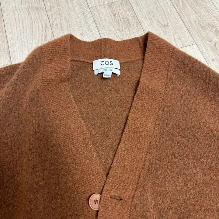 [BUNJANG] COS Relaxed Fit Wool Knit Cardigan Brown / COS 릴랙스드핏 울니트 가디건 브라운