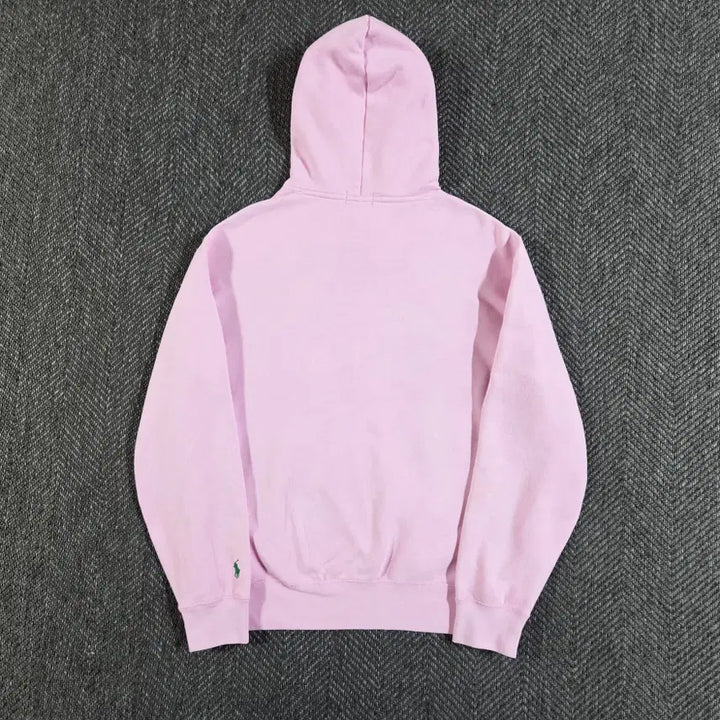 [BUNJANG] Polo Ralph Lauren Spellout Pink Hoodie / 신형 QR 폴로 랄프로렌 스펠아웃 핑크 후드티