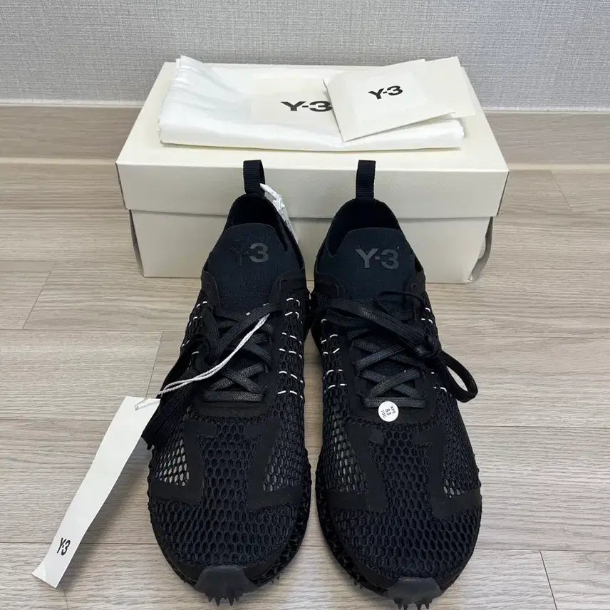 [BUNJANG] Y-3 4D Halo Sneakers Black / Y-3 / 4D 헤일로 스니커즈 블랙 / 265