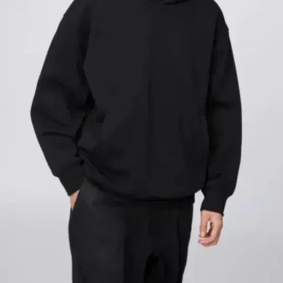 [BUNJANG] Uniqlo U Hooded Sweatshirt Black S / 유니클로c 후드티 블랙 s
