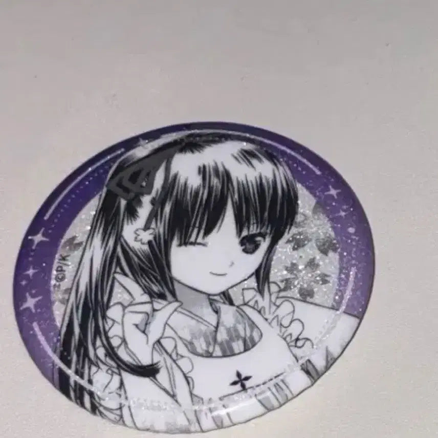 [BUNJANG] Shugo Chara Original Art Can Badge (Opened) / 캐릭캐릭체인지 슈고카라 원화 캔뱃지 개봉 상품