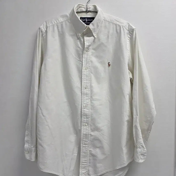 [BUNJANG] Polo Ralph Lauren Ivory Logo Shirt / 폴로랄프로렌 셔츠
