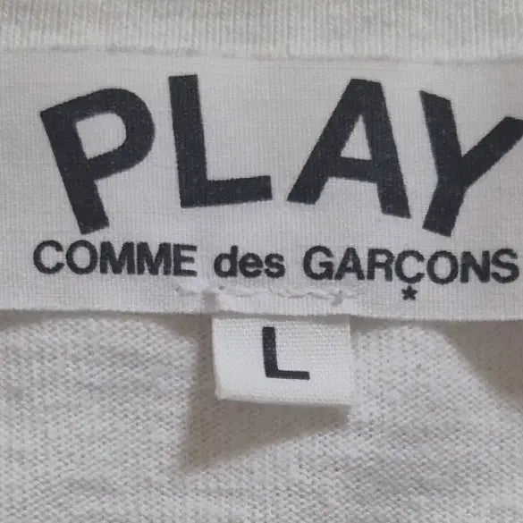 [BUNJANG] Comme des Garçons Short Sleeve T-Shirt (Women&