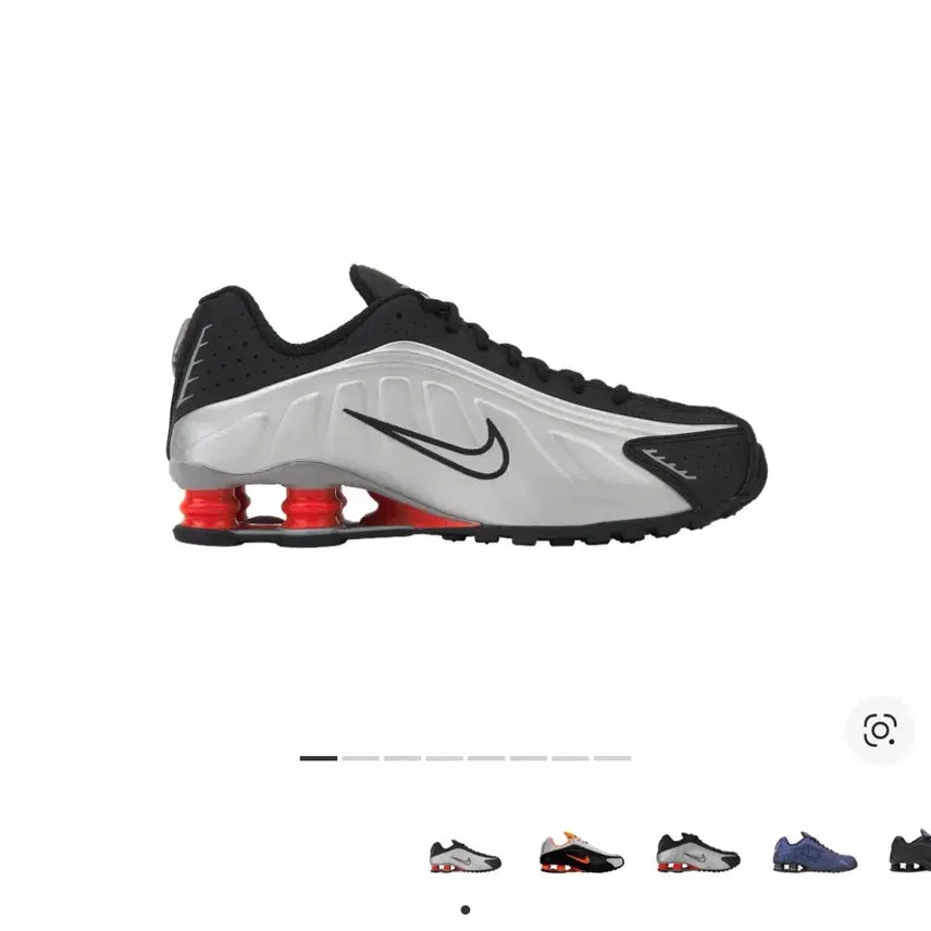[BUNJANG] Nike Shox R4 Metallic Silver Red / 나이키 샥스 R4 메탈릭 실버 레드 245