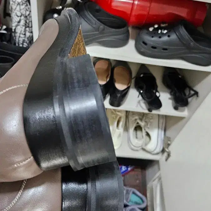 [BUNJANG] SoYouLeShoe Brown Double Sole Derby Shoes / 쏘유레슈어 브라운 더비