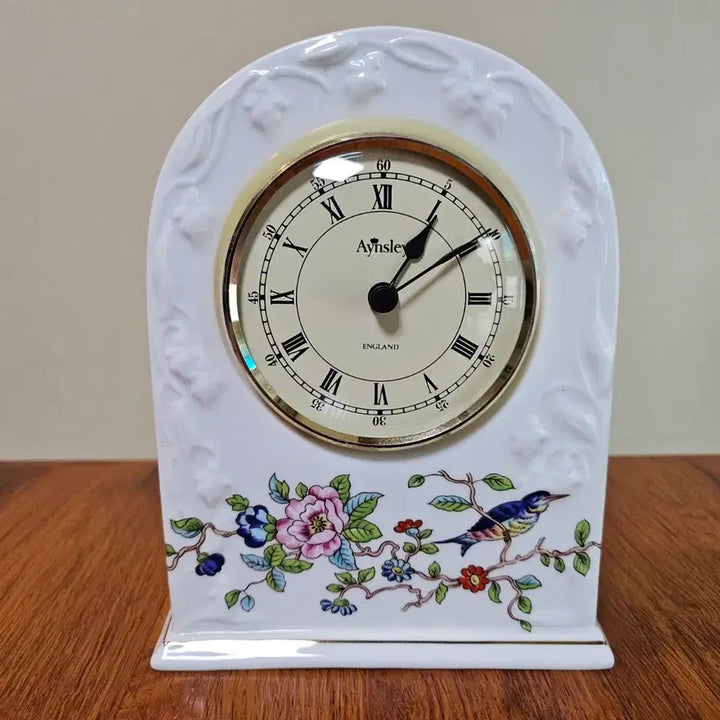 [BUNJANG] Vintage Aynsley Pembroke Electronic Table Clock Made in England / 올드 빈티지 영국산 앤슬리 펨브로크 전자탁상시계 중고.