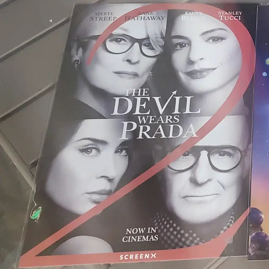 [BUNJANG] The Devil Wears Prada 2 SX ScreenX Poster / CGV 악마는 프라다를 입는다 2 SX 스크린엑스 포스터 screenx