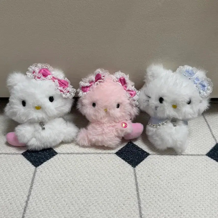 [BUNJANG] Filimili x Charmmykitty Keychain Bundle Set / 필리밀리 챠미키티 키링 3개 일괄