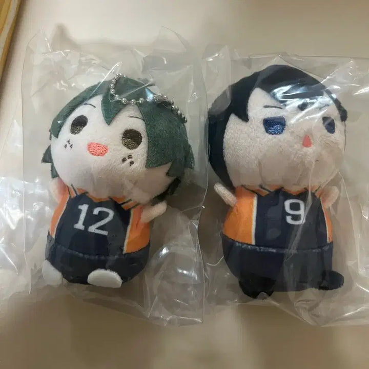 [BUNJANG] Haikyuu!! Mochi Mochi Mascots Kageyama &amp; Yamaguchi Keychains / 하이큐 모찌모찌 마스코트(카게야마+야마구치) 일괄