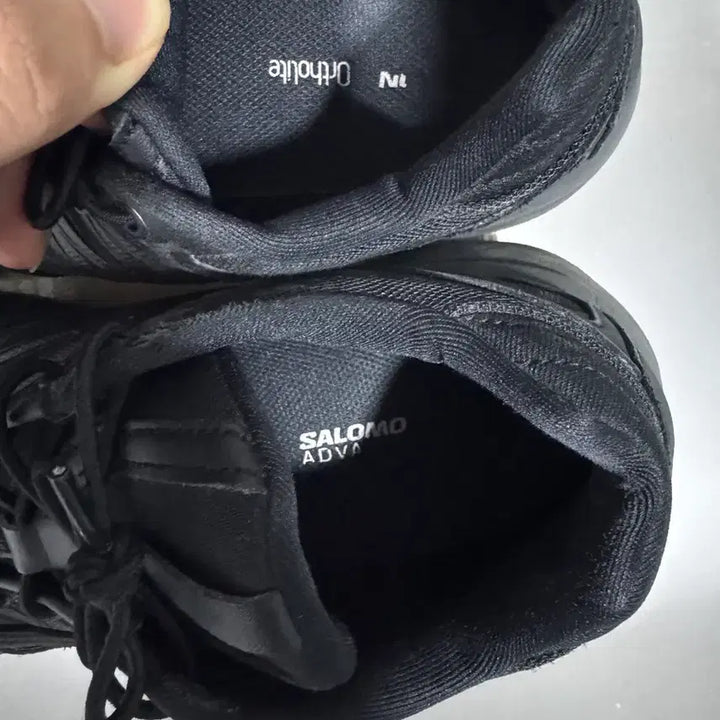 [BUNJANG] Salomon Odyssey Leather Advanced Black Hiking Shoes / 살로몬 오디세이 레더 어드밴스드 블랙