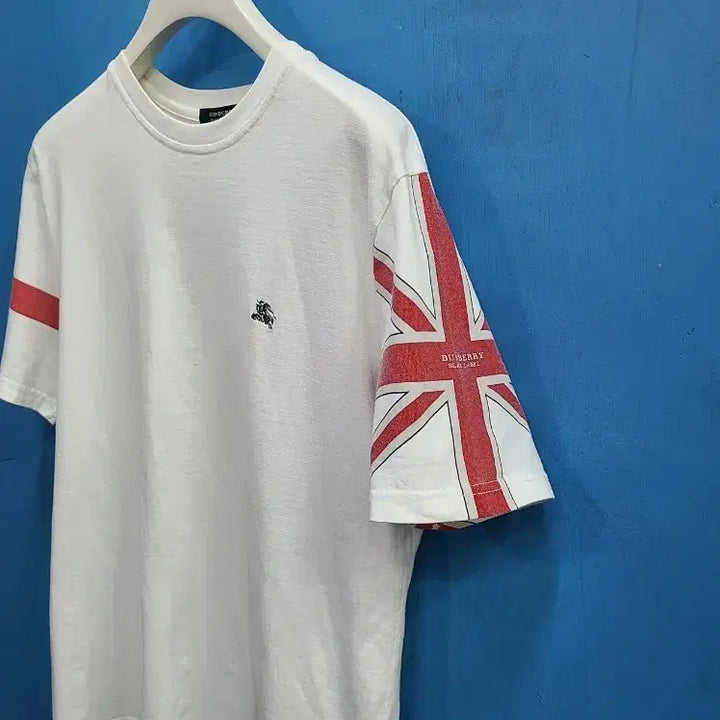 [BUNJANG] Burberry Black Label Vintage Union Jack T-Shirt / 20살 넘은 유니언잭 빈티지 버버리 블랙라벨 반팔티