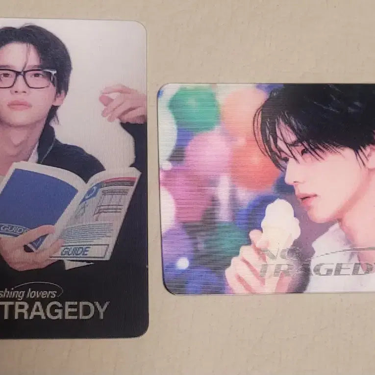 [BUNJANG] TWS Shinyu Lenticular 2 Types Bundle Set / 투어스) 신유 앨포 렌티큘러2종 일괄