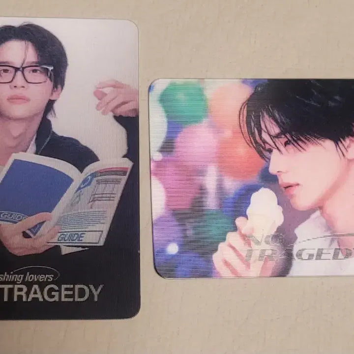 [BUNJANG] TWS Shinyu Lenticular 2 Types Bundle Set / 투어스) 신유 앨포 렌티큘러2종 일괄
