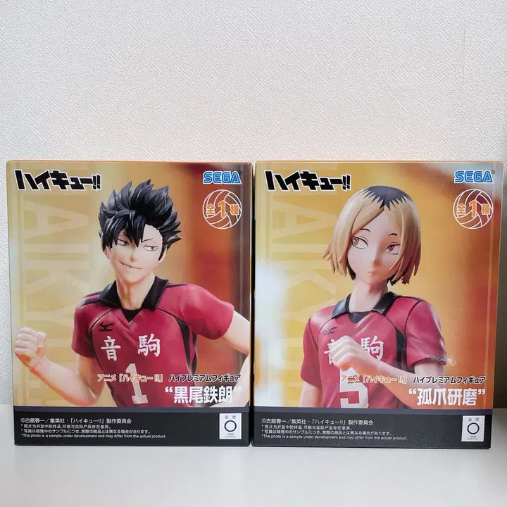 [BUNJANG] Haikyuu!! Kuroo Tetsuro &amp; Kozume Kenma Premium Figure Set / 하이큐 프리미엄 쿠로오 켄마 피규어