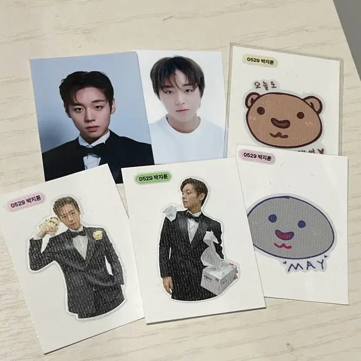 [BUNJANG] Park Ji Hoon Sticker Set / 박지훈 띠부씰