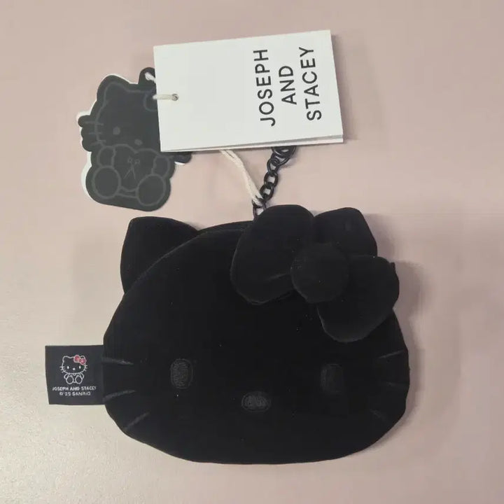 [BUNJANG] Joseph And Stacey Hello Kitty Heiress Mini Pouch Black / 조셉앤스테이시 헬로키티 헤이즈 미니 파우치 헬로키티 블랙