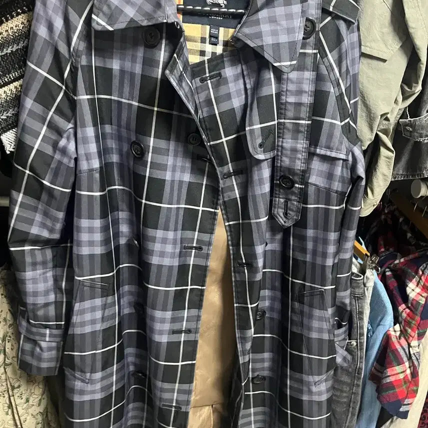 [BUNJANG] Burberry Check Trench Coat / 버버리 체크 트렌치 코트