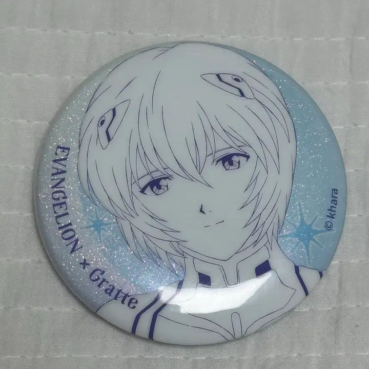 [BUNJANG] Evangelion Rei Ayanami Animate Can Badge / 에반게리온 레이 애니메이트 캔뱃지
