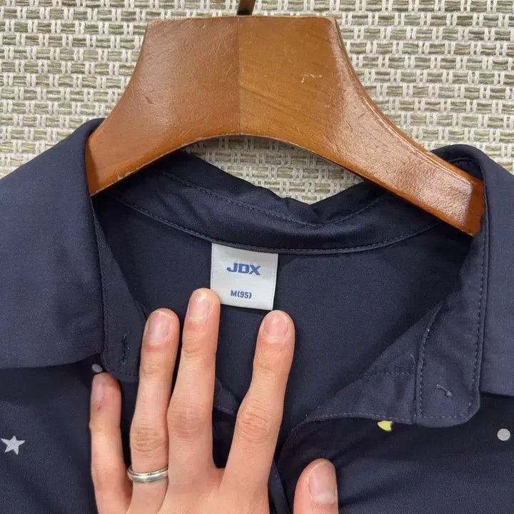 [BUNJANG] JDX Functional Short-Sleeve Polo T-Shirt - Size M / JDX 골프 기능성 반팔카라티 M D00676
