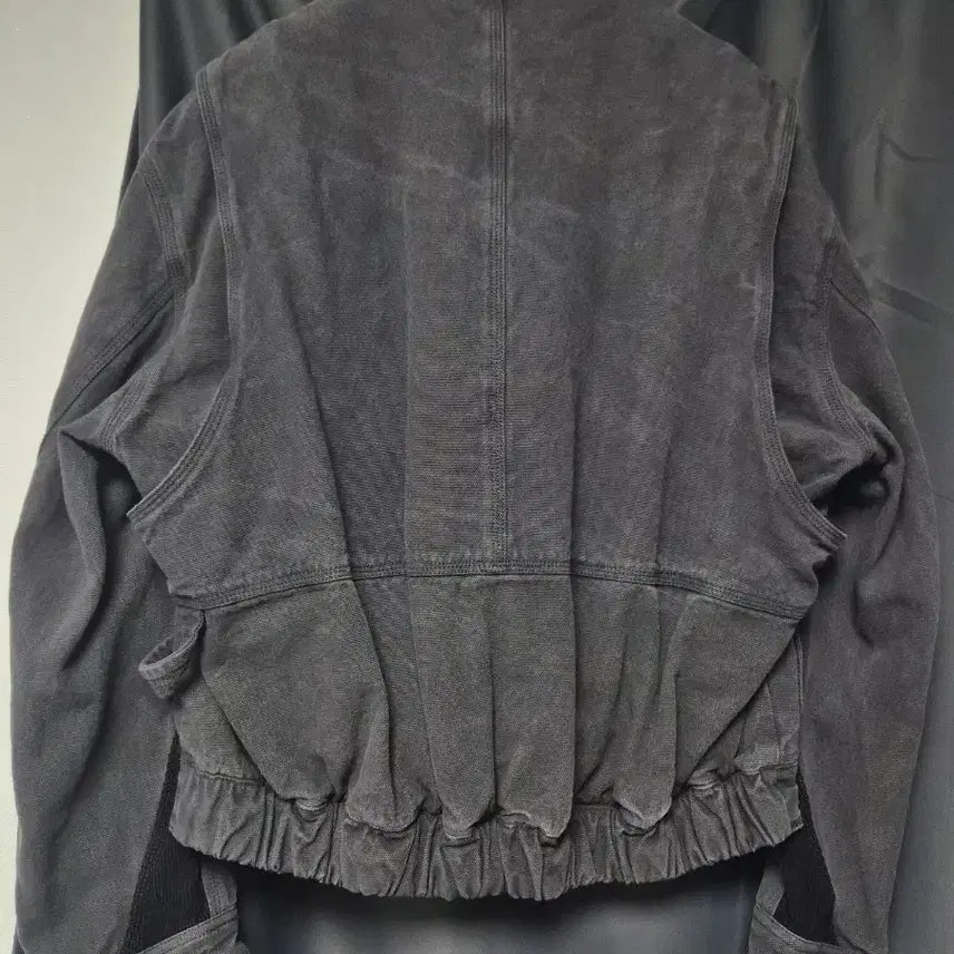 [BUNJANG] Coar Overdyed Faded Work Jacket Washed Charcoal Grey (Size M) / 쿠어 오버다잉 페이디드 워크자켓 M사이즈 (워시드차콜그레이)